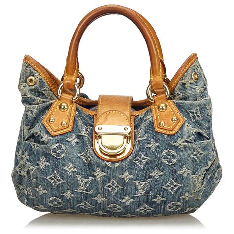 louis vuitton colorful purse|louis vuitton blue denim bag.